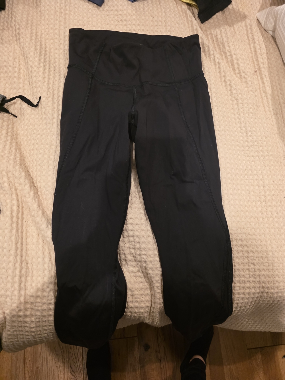 Athleta Black Salutation High-Waist Leggings